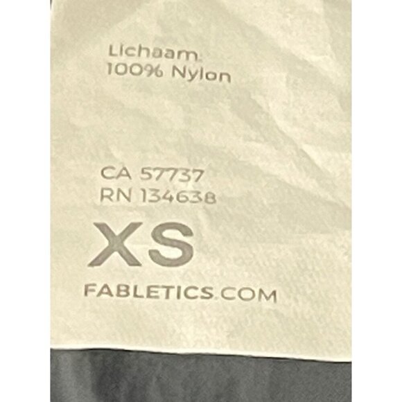 Fabletics Womens Ultra High-Waist Gray Nylon Jogger Track Pant Sz XS Lightweight - Picture 11 of 12